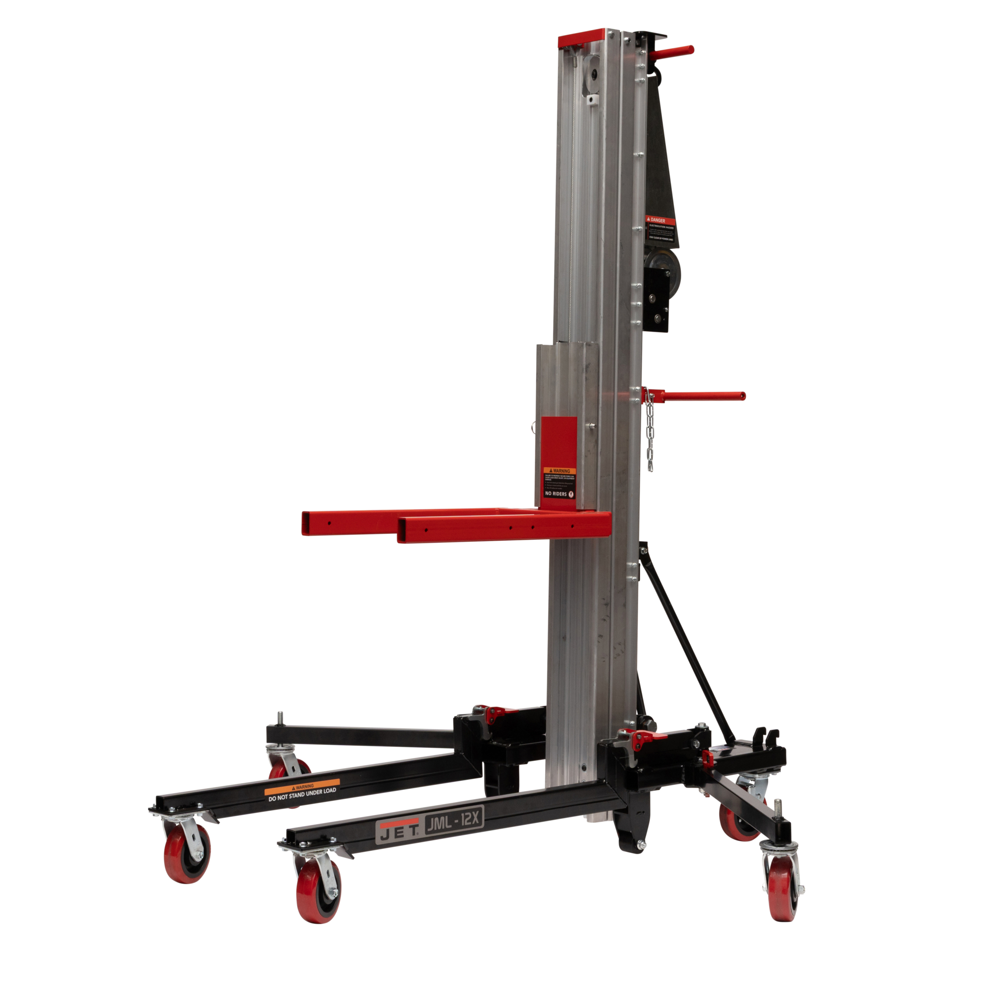 Jet Material Lift — 12ft., 650-Lb. Capacity, Model# JML-12X